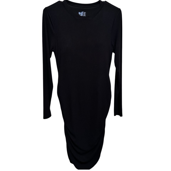 SheBird Ruched Ribbed Dress Size M/L - Picture 3 of 5